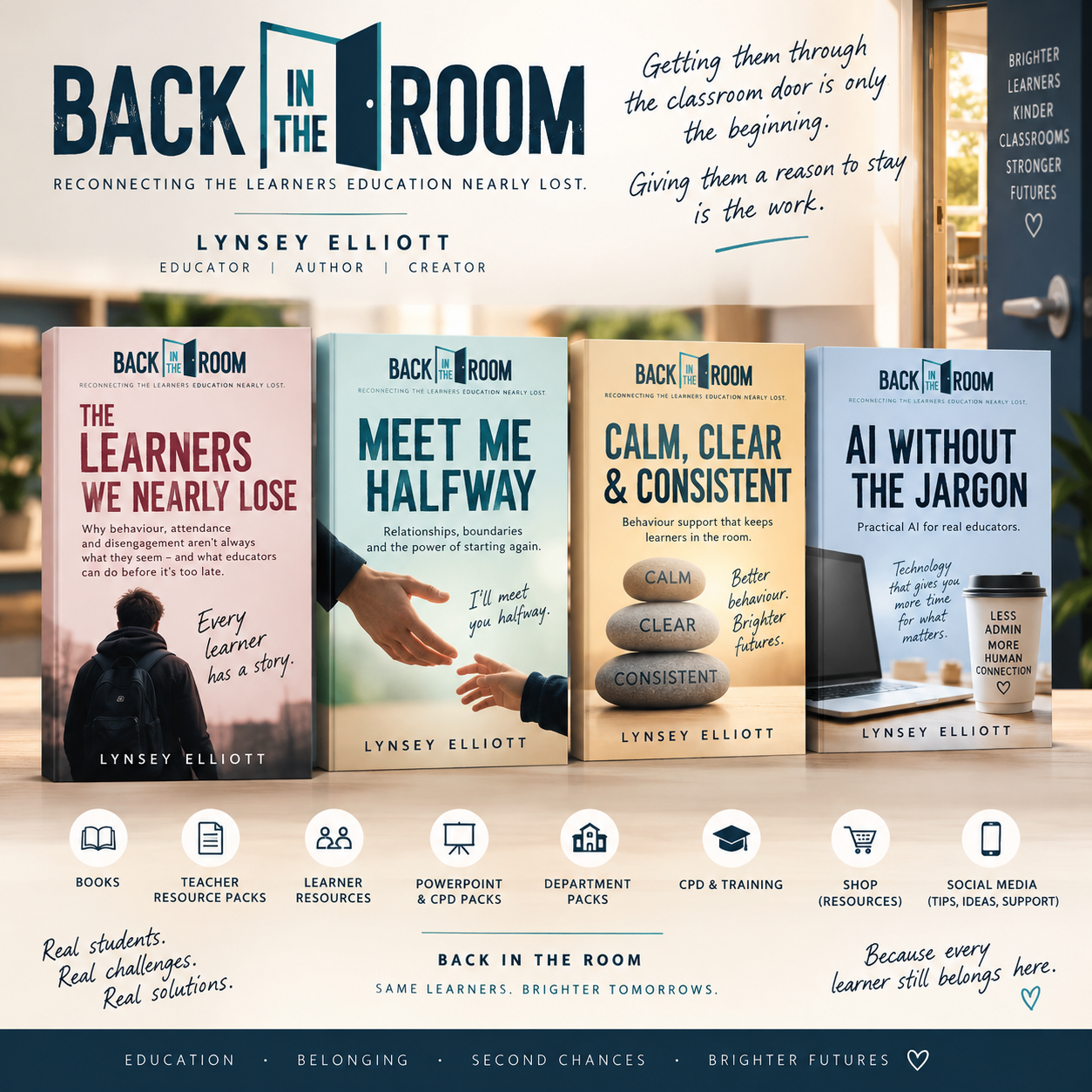 Back in the Room Education Series collection